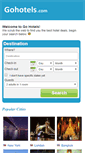 Mobile Screenshot of gohotels.com